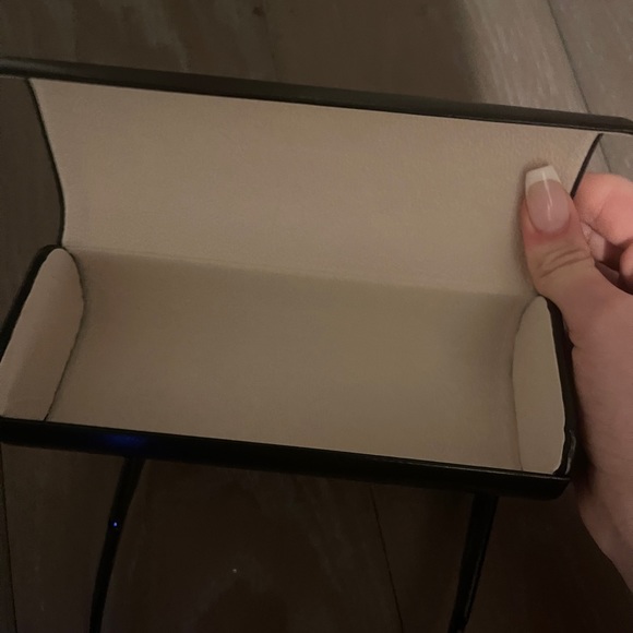 BALENCIAGA MONO RECTANGLE SUNGLASSES IN BLACK - Picture 10 of 11